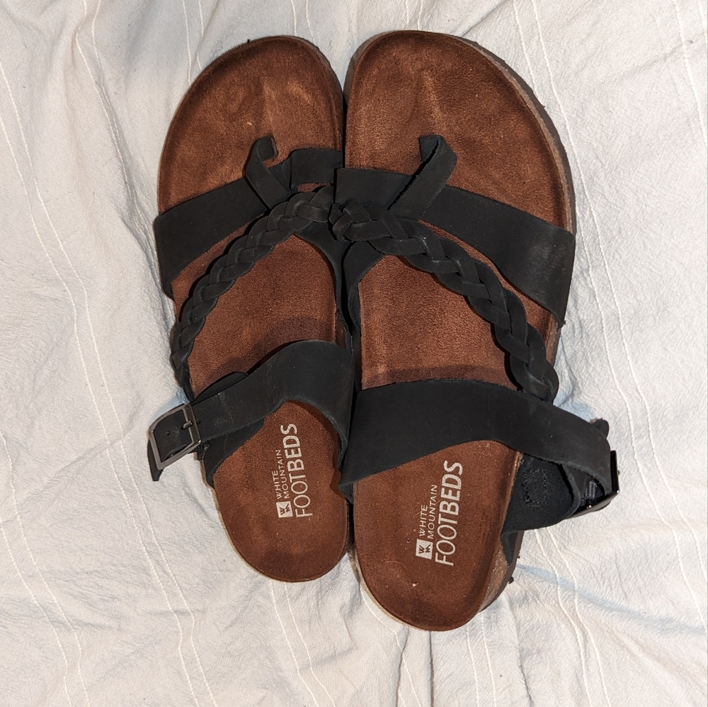 White Mountain Footbed Sandals